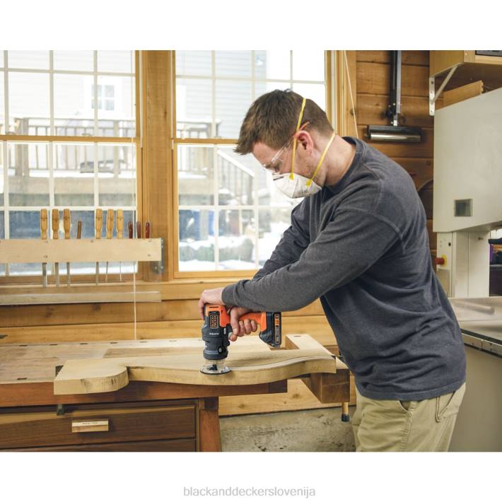 BLACK+DECKER 20v max matrix vrtalni komplet kombiniranega električnega orodja Set 6 orodij Garnitura brezžičnega orodja 8B2Z527 orodja