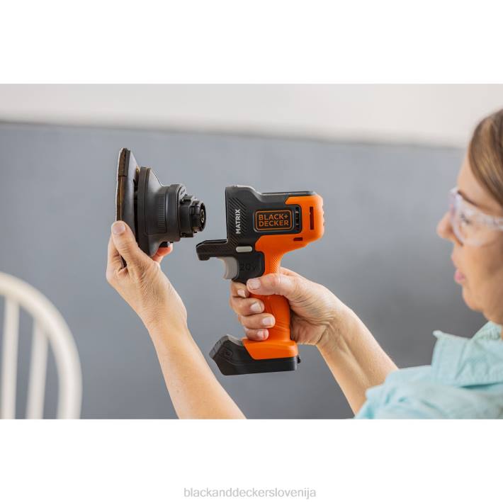 BLACK+DECKER 20v max matrix vrtalni komplet kombiniranega električnega orodja Set 6 orodij Garnitura brezžičnega orodja 8B2Z527 orodja