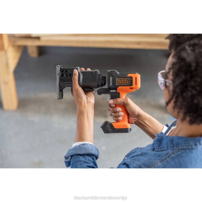 BLACK+DECKER 20v max matrix vrtalni komplet kombiniranega električnega orodja Set 6 orodij Garnitura brezžičnega orodja 8B2Z527 orodja