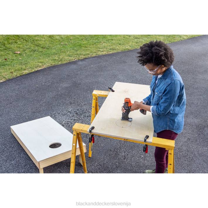 BLACK+DECKER 20v max matrix vrtalni komplet kombiniranega električnega orodja Set 6 orodij Garnitura brezžičnega orodja 8B2Z527 orodja