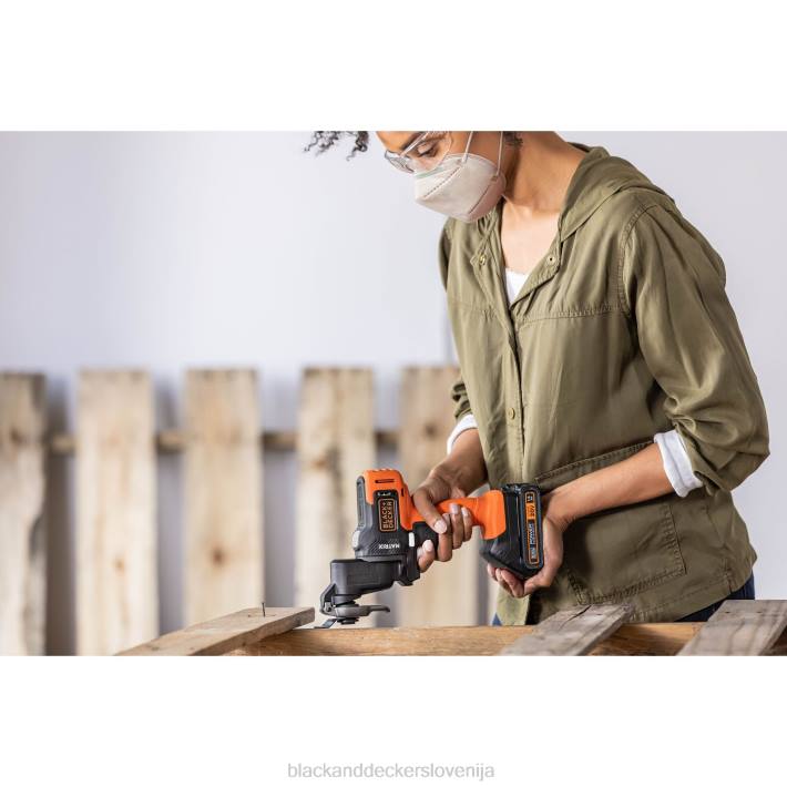 BLACK+DECKER 20v max matrix vrtalni komplet kombiniranega električnega orodja Set 6 orodij Garnitura brezžičnega orodja 8B2Z527 orodja