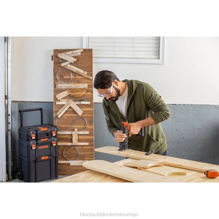 BLACK+DECKER 20v max matrix vrtalni komplet kombiniranega električnega orodja Set 6 orodij Garnitura brezžičnega orodja 8B2Z527 orodja