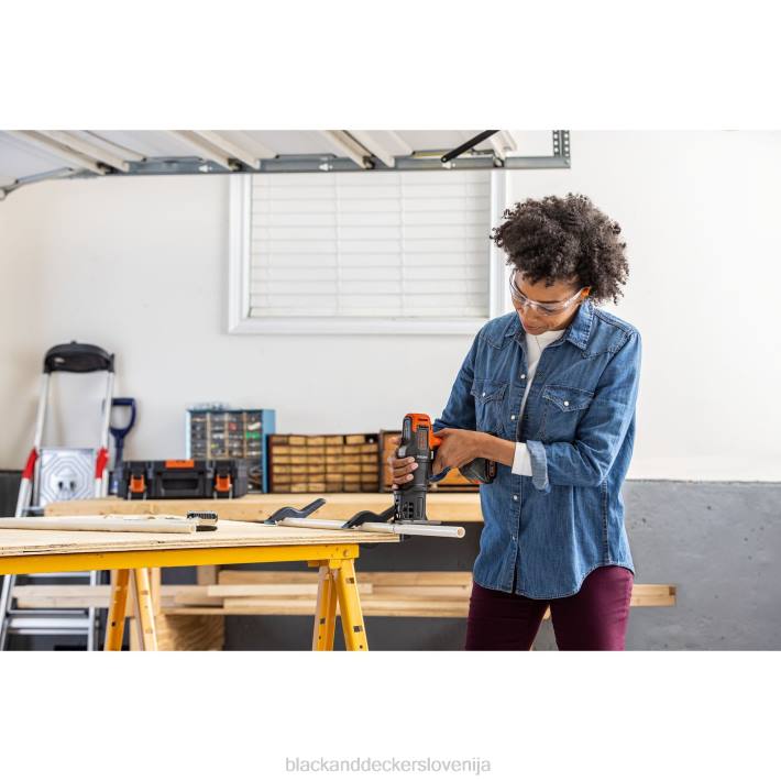 BLACK+DECKER 20v max matrix vrtalni komplet kombiniranega električnega orodja Set 6 orodij Garnitura brezžičnega orodja 8B2Z527 orodja