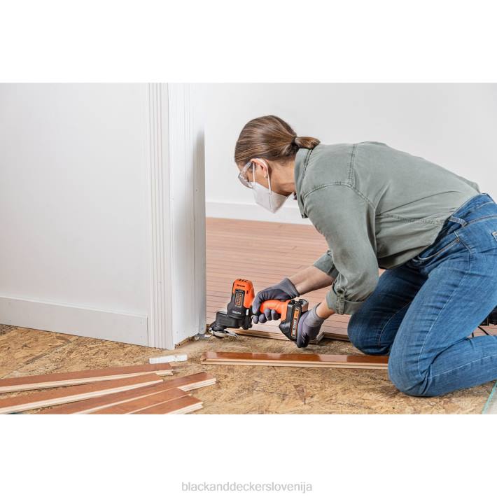 BLACK+DECKER 20v max matrix vrtalni komplet kombiniranega električnega orodja Set 6 orodij Garnitura brezžičnega orodja 8B2Z527 orodja