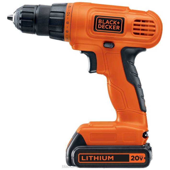 BLACK+DECKER 20v max powerconnect akumulatorski vrtalni vijačnik 30 kos. komplet 8B2Z547 orodja