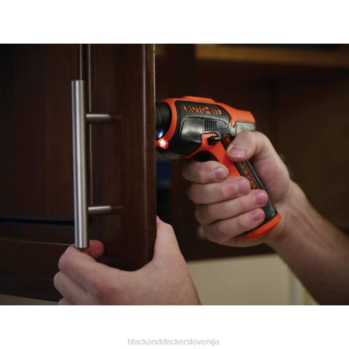 BLACK+DECKER Akumulatorski vijačnik 4v max s prostorom za nastavke 8B2Z560 orodja