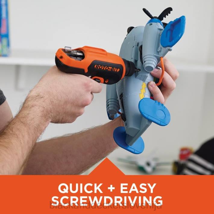 BLACK+DECKER Akumulatorski vijačnik 4v max s prostorom za nastavke 8B2Z560 orodja