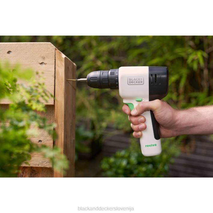 BLACK+DECKER akumulatorski vrtalni vijačnik reviva 12v max s polnilcem in dvostranskim vijačnim nastavkom 8B2Z532 orodja