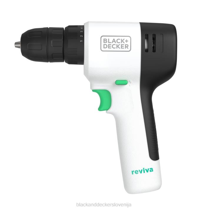 BLACK+DECKER akumulatorski vrtalni vijačnik reviva 12v max s polnilcem in dvostranskim vijačnim nastavkom 8B2Z532 orodja