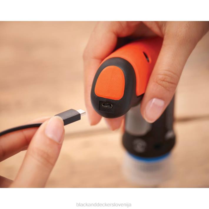 BLACK+DECKER akumulatorsko orodje/izvijač za sestavljanje pohištva 8B2Z559 orodja