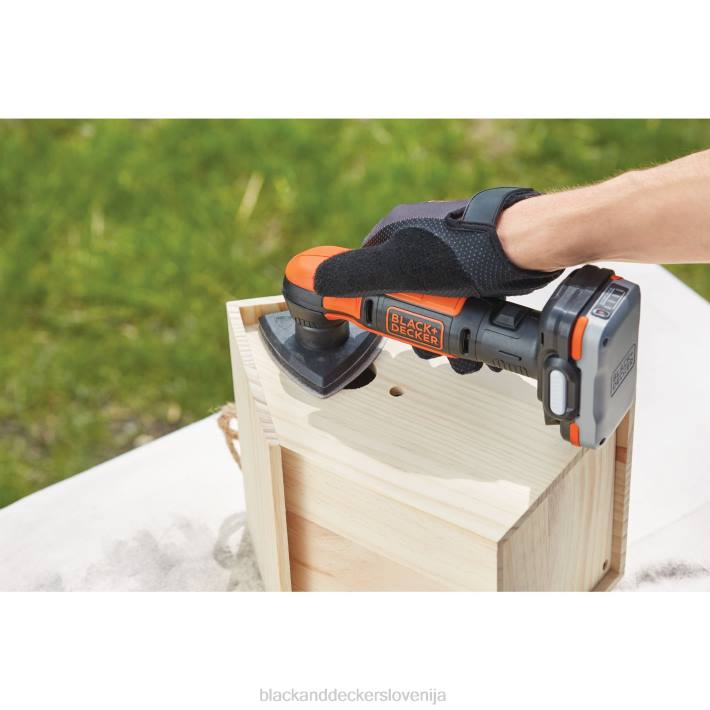 BLACK+DECKER gopak 12v max akumulatorski vrtalnik s 4 orodji kombinirani komplet 8B2Z586 orodja