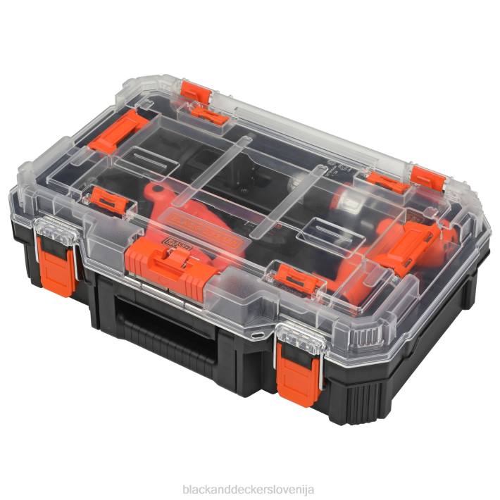 BLACK+DECKER matrix 20v max brezžični kombinirani komplet za 4 orodja s prostorom za shranjevanje 8B2Z526 orodja