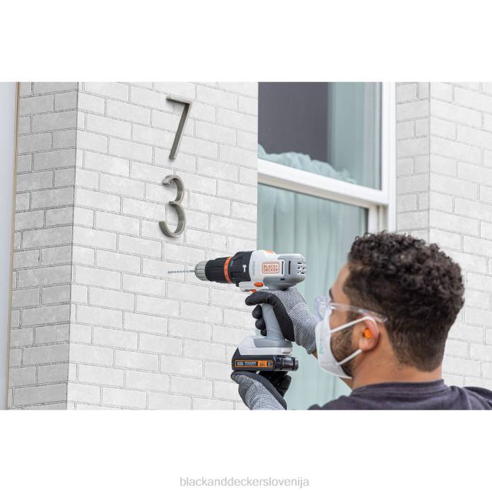 BLACK+DECKER matrix udarno vrtalno kladivo nastavek za večnamensko orodje s kovčkom za shranjevanje 8B2Z581 orodja