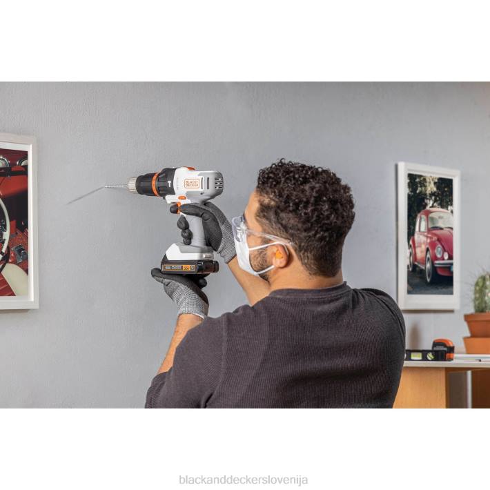 BLACK+DECKER matrix udarno vrtalno kladivo nastavek za večnamensko orodje s kovčkom za shranjevanje 8B2Z581 orodja