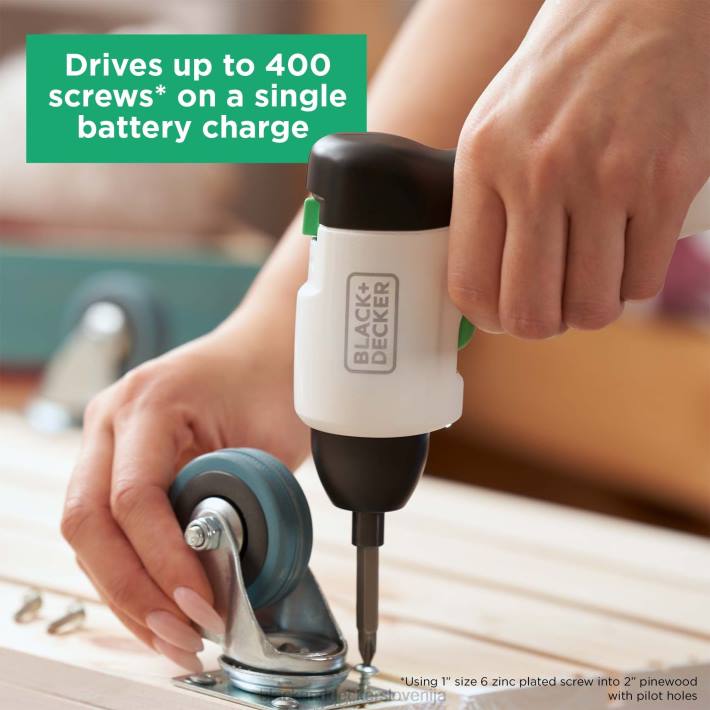 BLACK+DECKER reviva 4v max akumulatorski vijačnik usb plačilo 8B2Z531 orodja