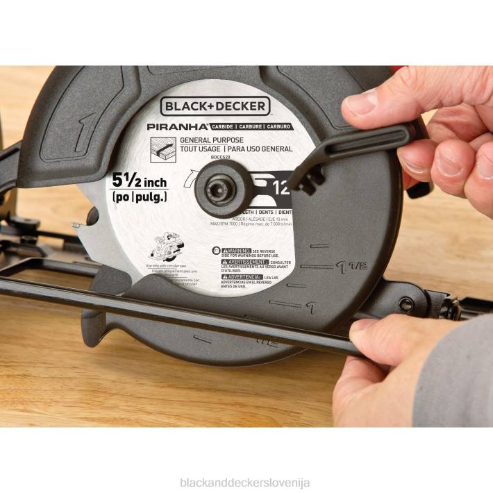 BLACK+DECKER 20 V max powerconnect 5-1/2 in. Samo orodje za brezžično krožno žago 8B2Z655 orodja