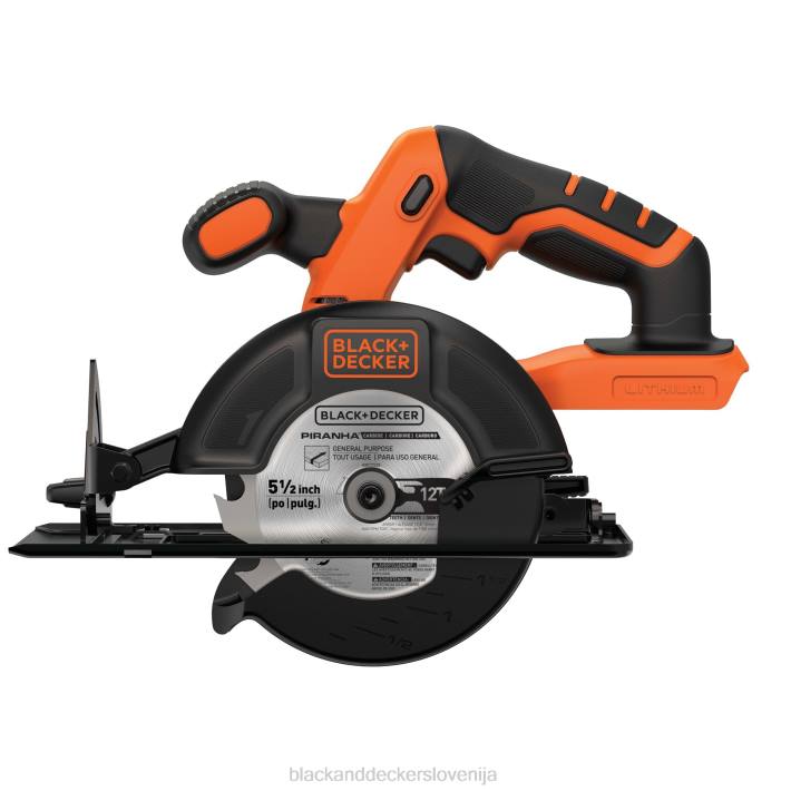 BLACK+DECKER 20 V max powerconnect 5-1/2 in. Samo orodje za brezžično krožno žago 8B2Z655 orodja