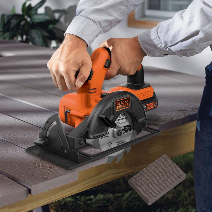 BLACK+DECKER 20 V max powerconnect 5-1/2 in. akumulatorska krožna žaga 8B2Z657 orodja