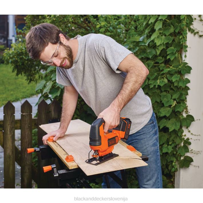 BLACK+DECKER 20 V max powerconnect brezžična vbodna žaga (samo orodje) 8B2Z659 orodja