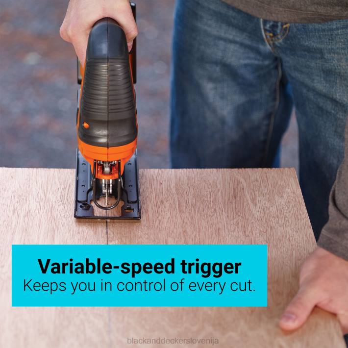 BLACK+DECKER 20 V max powerconnect brezžična vbodna žaga (samo orodje) 8B2Z659 orodja