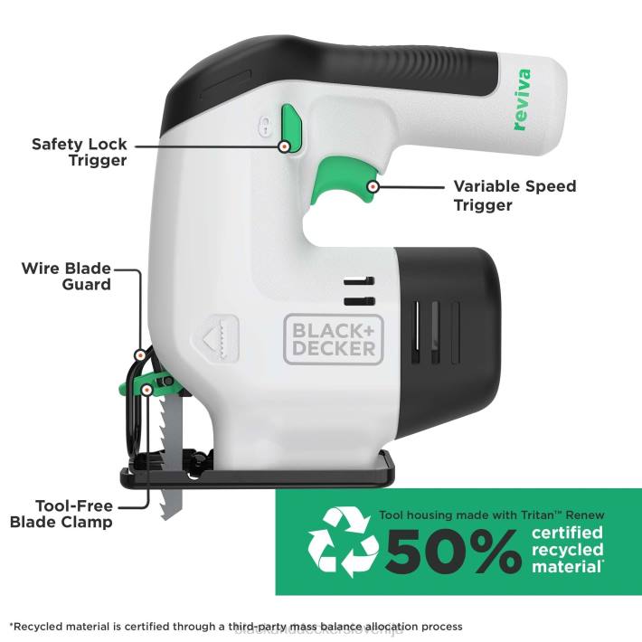 BLACK+DECKER vbodna žaga reviva 12v max 8B2Z649 orodja